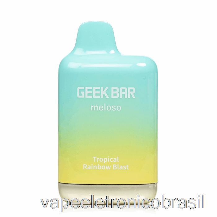 Vape Vaporesso Geek Bar Meloso Max 9000 Descartável Tropical Arco-íris Explosão